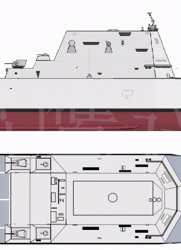 美国305毫米主炮战列舰,中国海军电磁炮战列舰