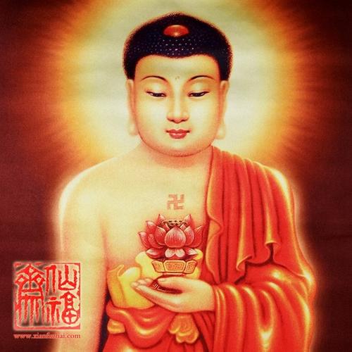 虔诚礼拜阿弥陀佛，许愿祈福，新生活好事连连，福气满满