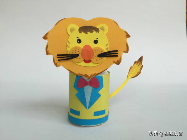 用黏土做简单又可爱的小狮子,小狮子粘土手工制作教程