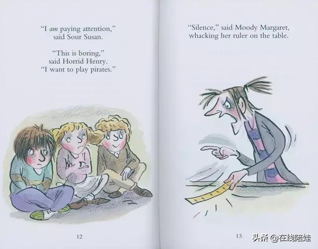 风靡欧美20年，HorridHenry淘气亨利·外国经典小说PDF+音视频