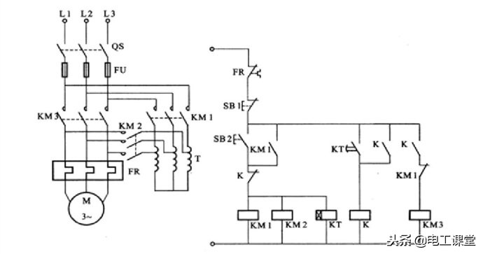 西门子plc300星三角降压启动梯形图,西门子1200plc485接口详细接线图