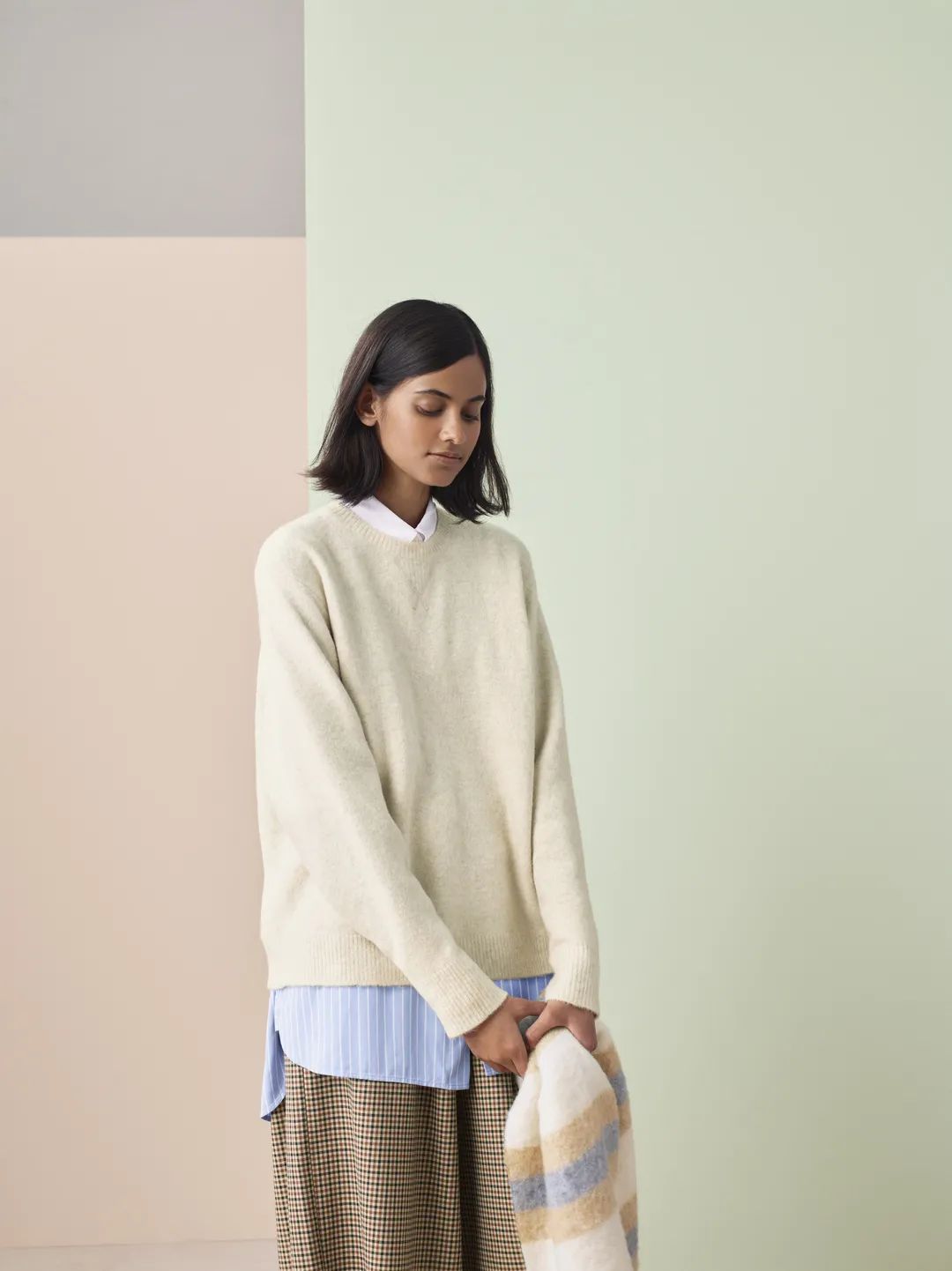 秋天的第一件外套穿起来了,优衣库休闲风外套穿搭