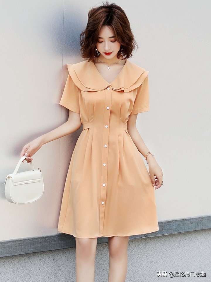 苏醒的乐园雪纺连衣裙,苏醒的乐园雪纺两件套裙