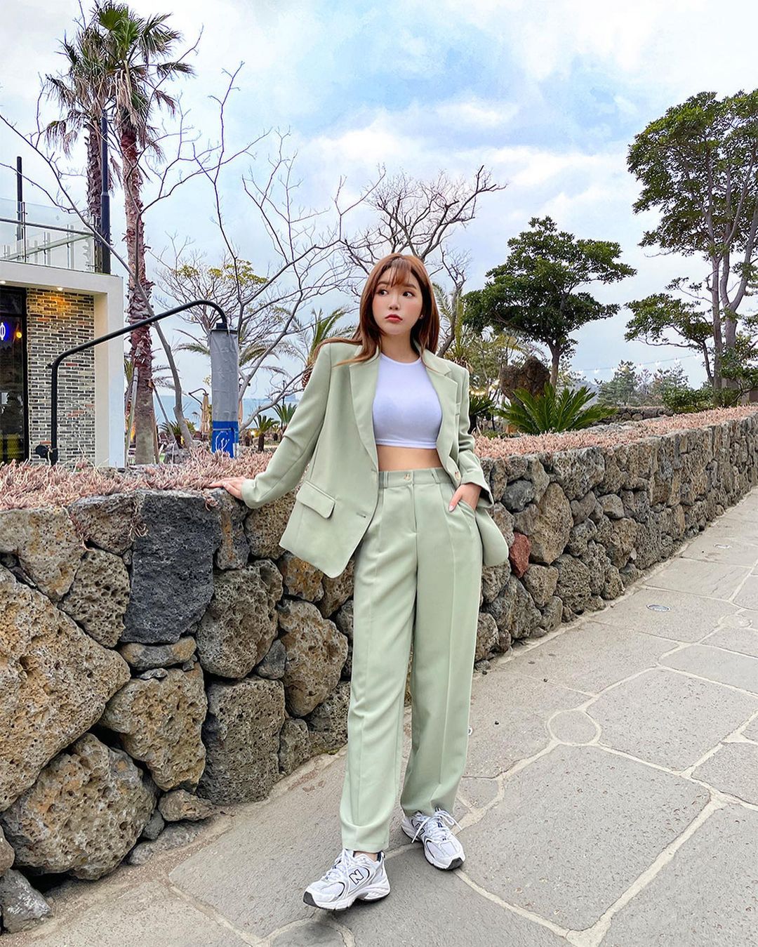 今年春夏就用「淡绿色」来点缀！带你看韩国热销的春绿新品