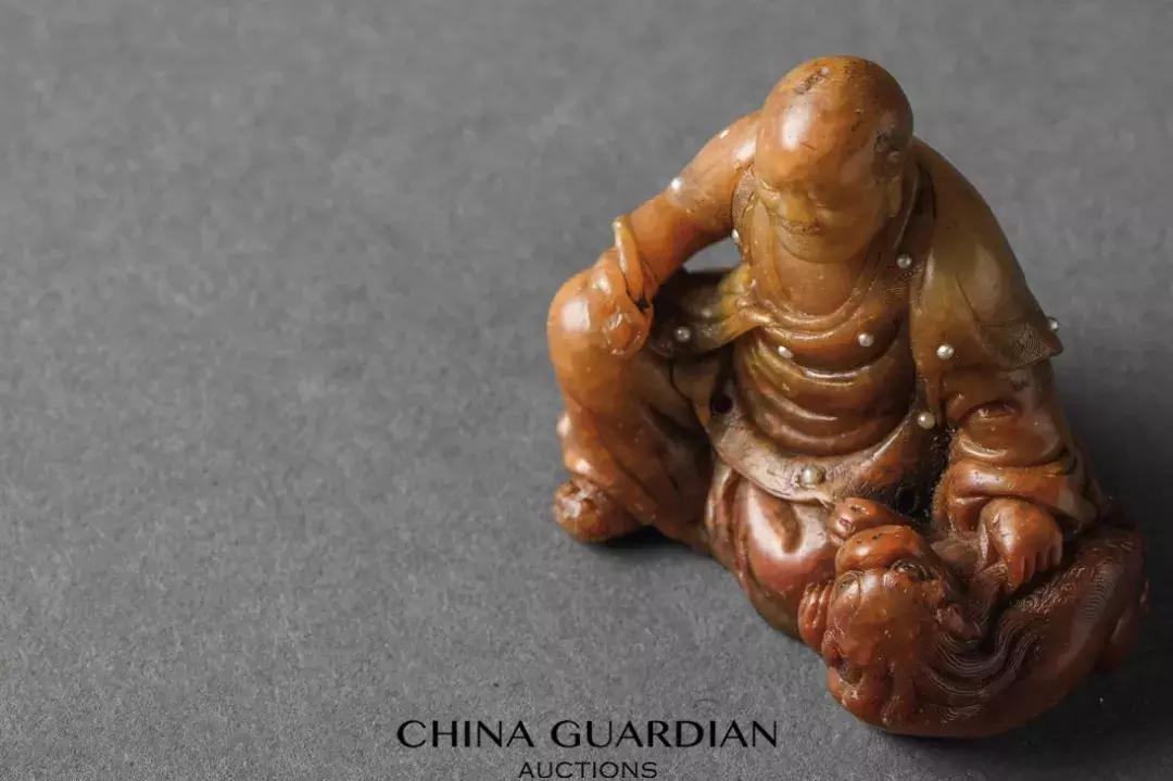 中国嘉德拍卖寿山石雕罗汉纪录,寿山石雕件收藏鉴赏