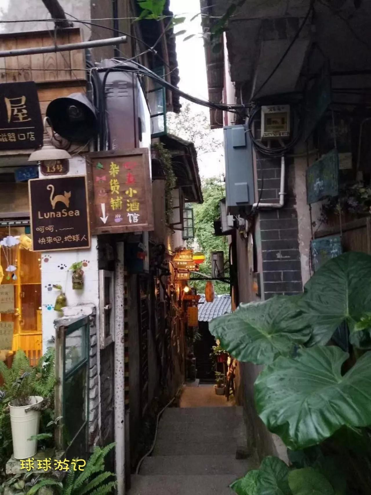 重庆市磁器口古镇风景区,重庆磁器口古镇嘉陵江