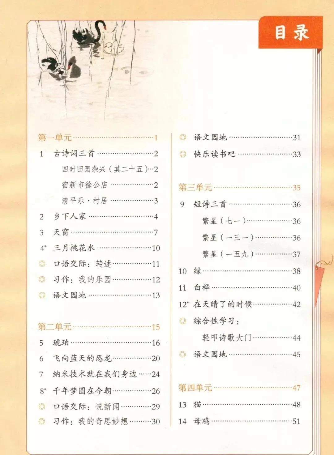 四年级下册语文预习笔记2020版,四年级语文下册第15课的预习笔记