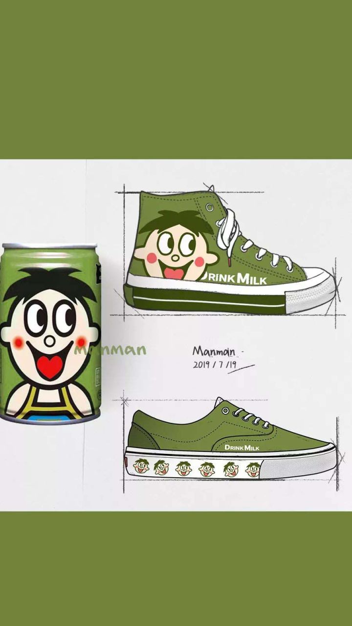 旺旺、乐事、奥利奥出高帮鞋了？这个灵魂画师帮你实现了,上）