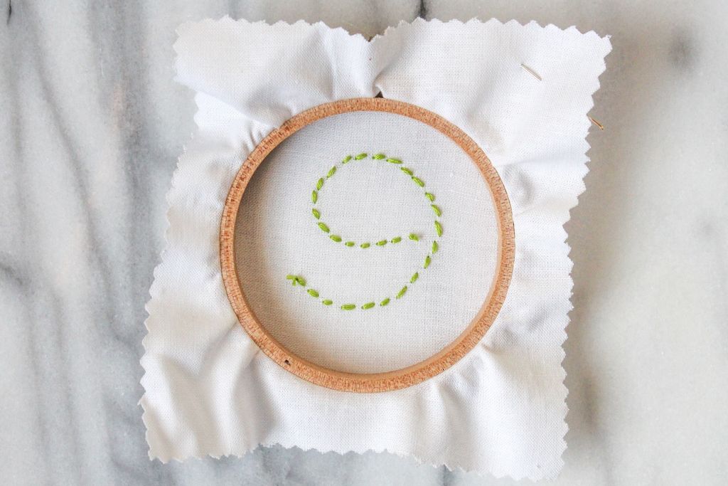 手把手教你手工刺绣最常规的方法,刺绣教程十种初学者必学手工刺绣