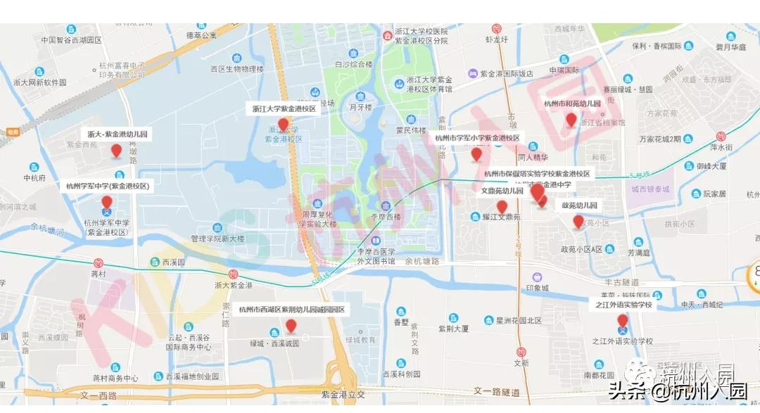 杭州主城区热门小学,杭州哪个区的小中高学校最好