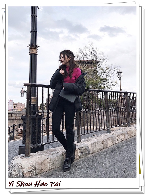 不同版型羽绒服穿搭女,145矮个子短款羽绒服