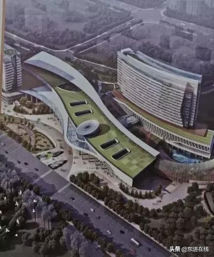 成都淮州新城三级综合医院,淮州新城三甲医院全景