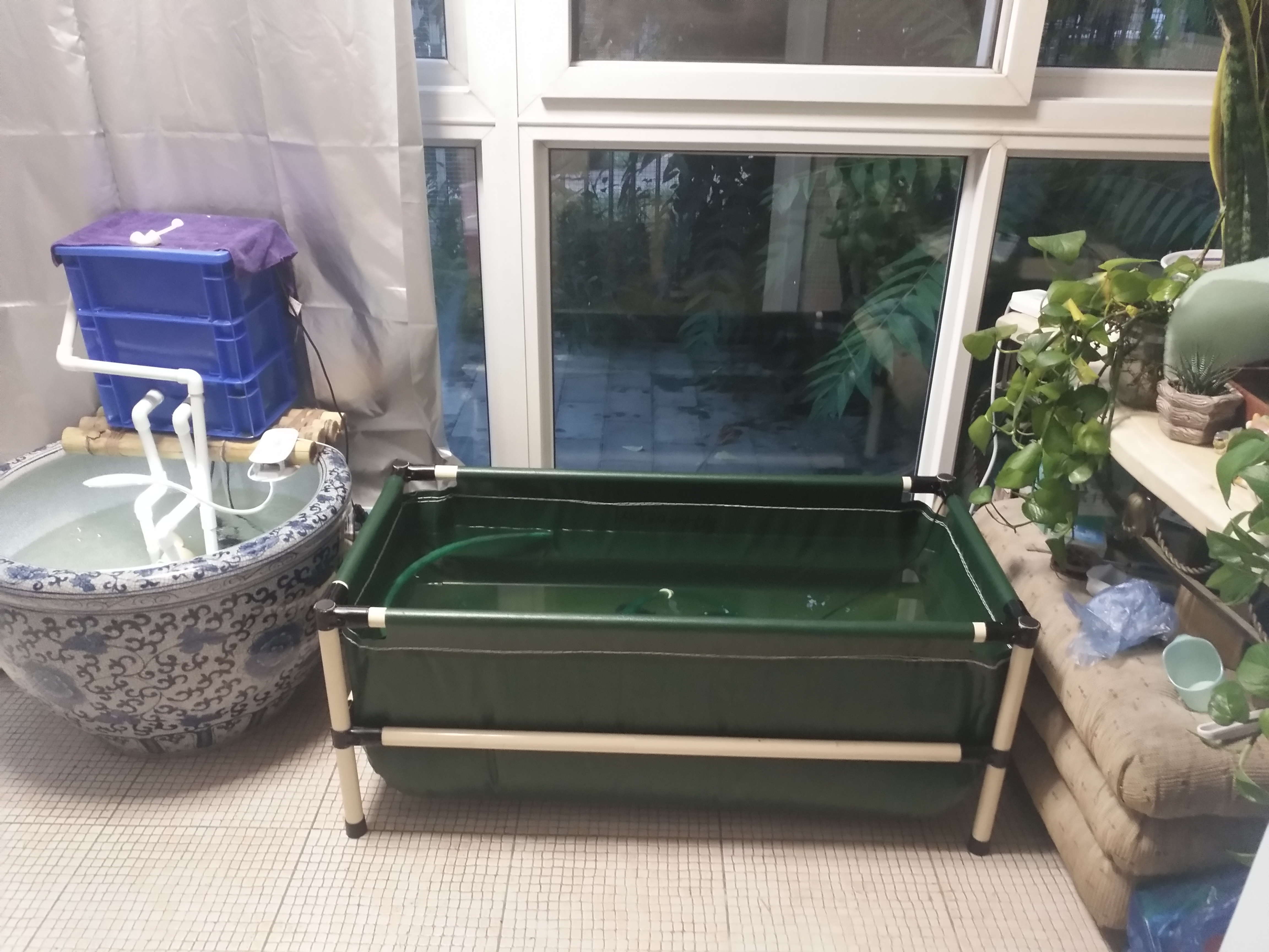 自己diy周转箱过滤,物流箱自制过滤器