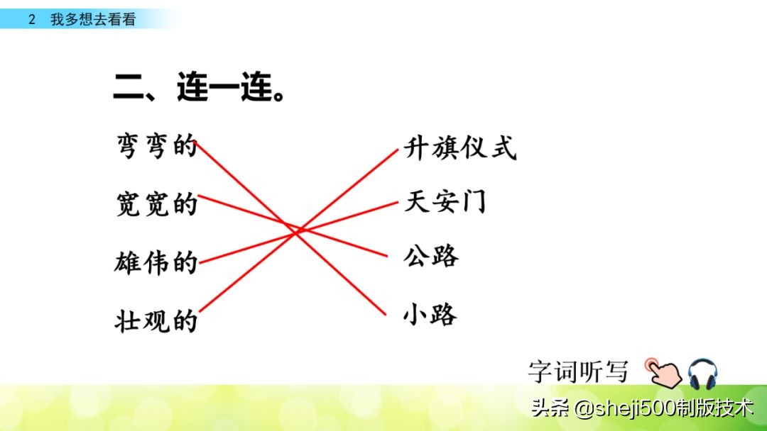 一年级下册第2课我多想去看看,一年级下册语文多想去看看预习