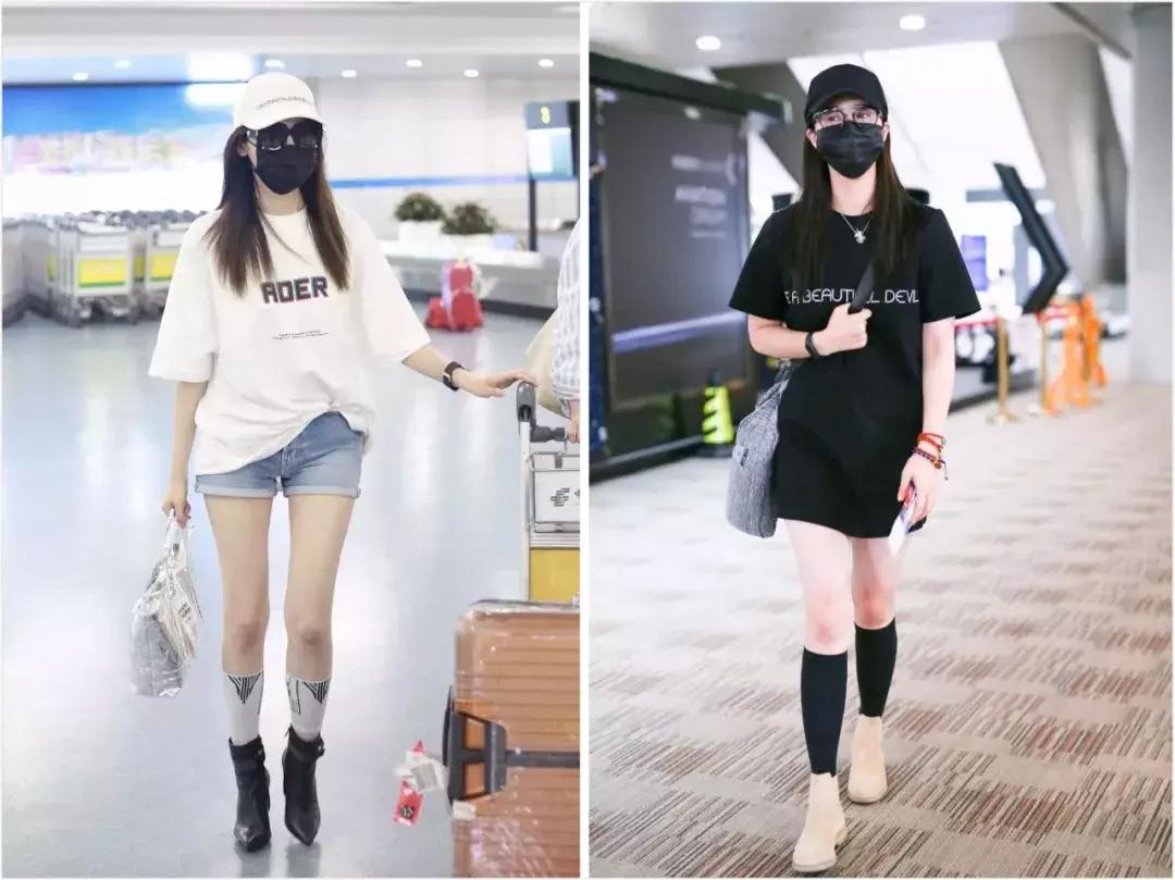 杨幂热巴穿的这些款式超出彩,杨幂热巴实力种草的牛仔外套