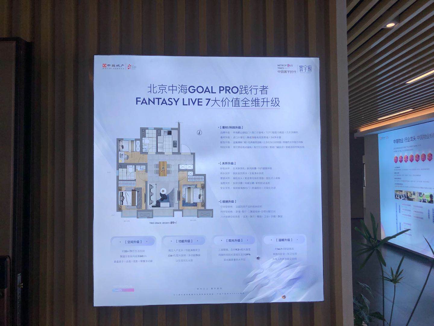 售楼处放户型图展架,售楼处包装效果