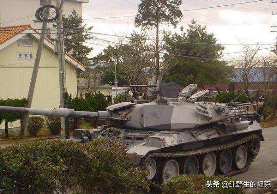虎式坦克豹式坦克合集,日本74式主战坦克
