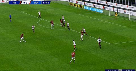 热那亚米兰阵容,热那亚1-1国米