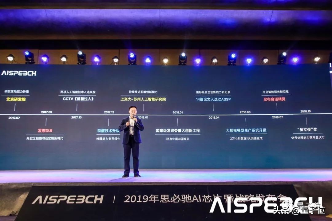 思必驰AI芯片发布：内置完整语音交互方案，支持离线模式