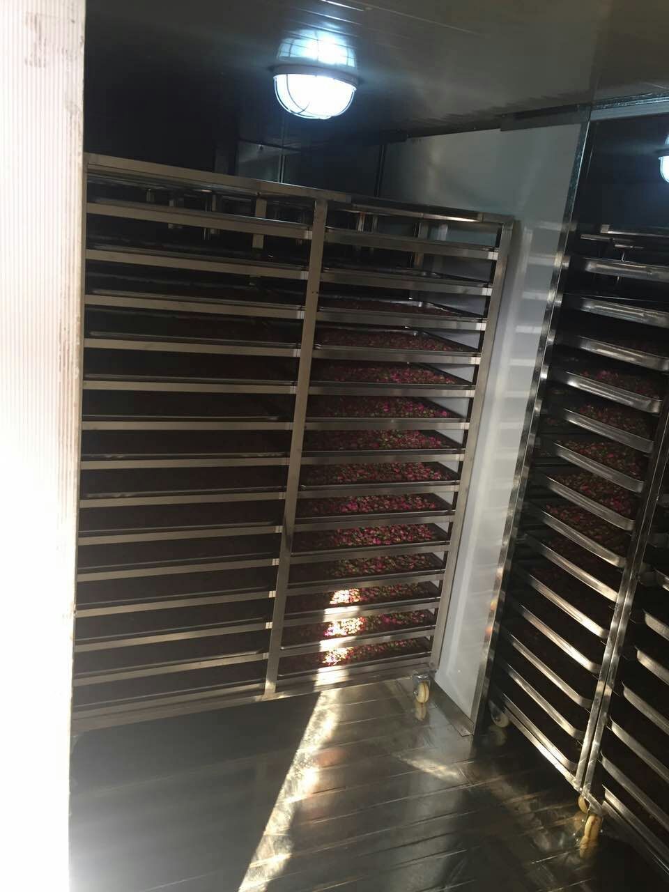 自动式玫瑰花烘干机如何扩增效益