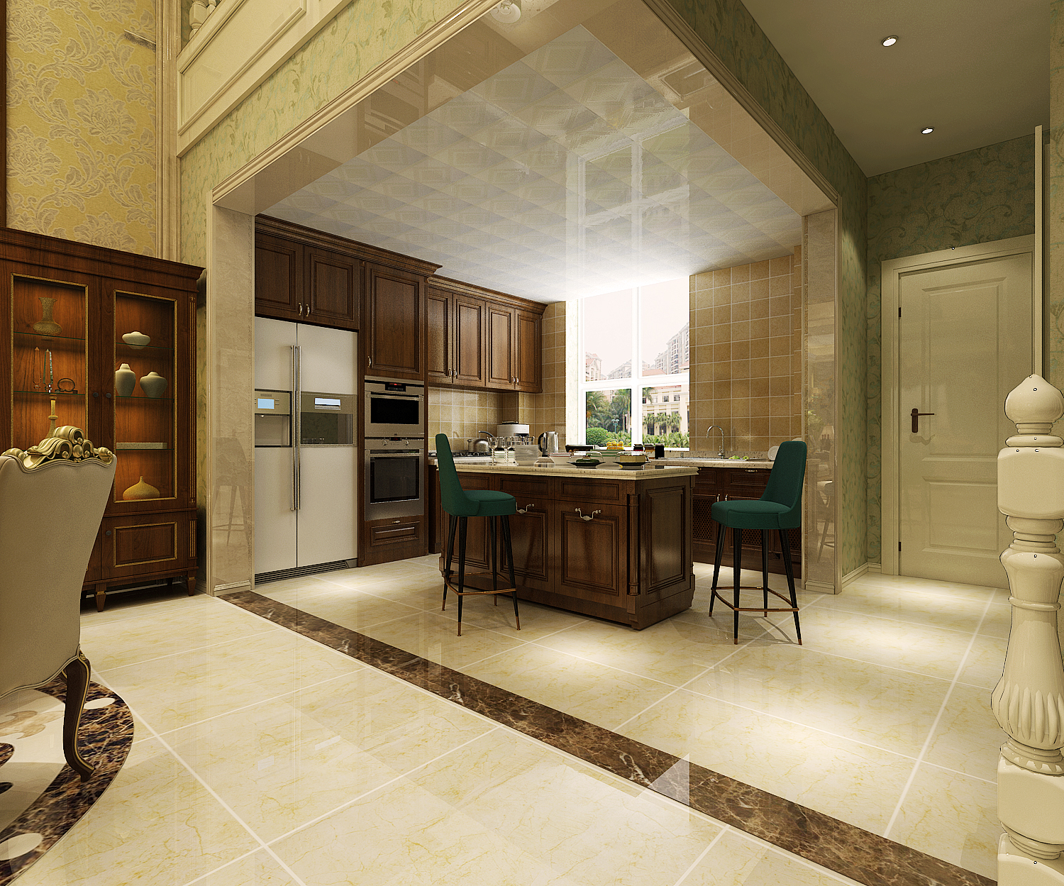 自带家庭影院的欧式别墅，400㎡尽显奢华大气，开启你的浪漫生活