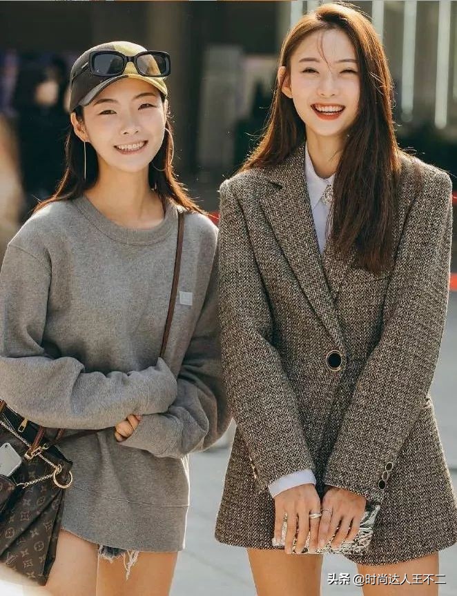 韩国秋天穿搭,首尔小个子初秋穿搭