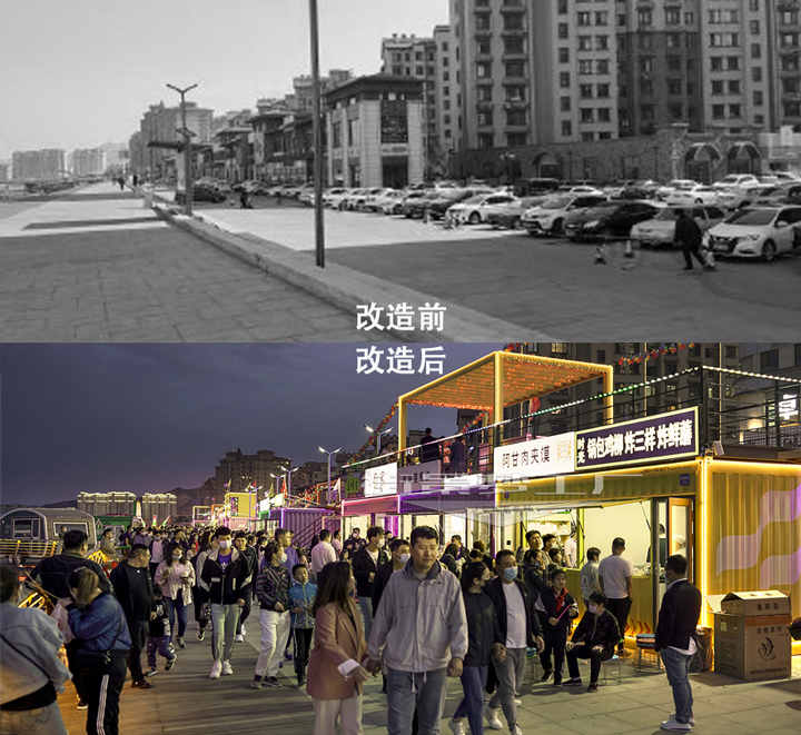 抢抓Z世代消费新风口，葫芦岛兴宫中街“集装箱”主题街游客爆满