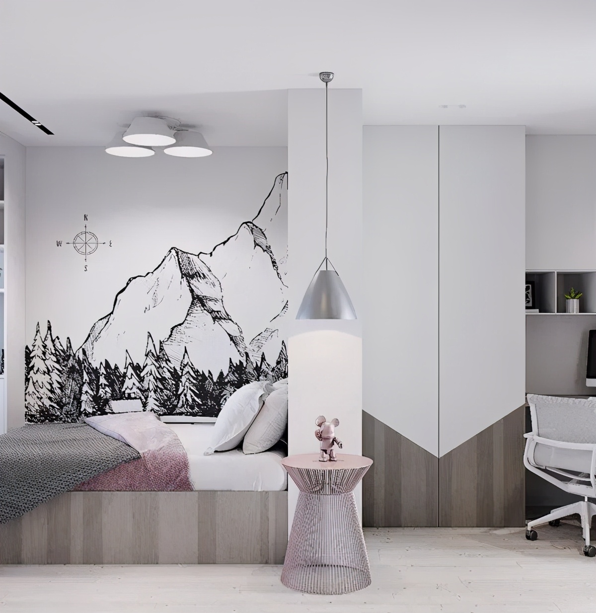 不足7平米的儿童房怎么装,儿童房太小怎么装比较好