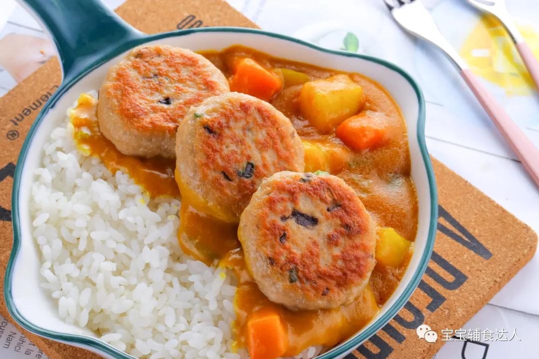 咖喱猪排饭辅食,咖喱猪排饭做法儿童