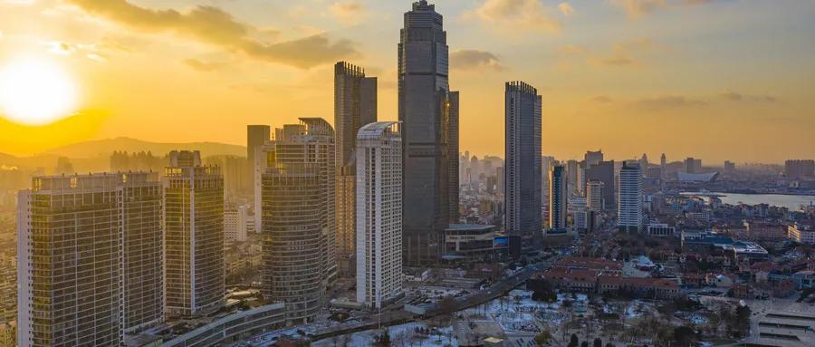 没有天际线的海,城市天际线烟台