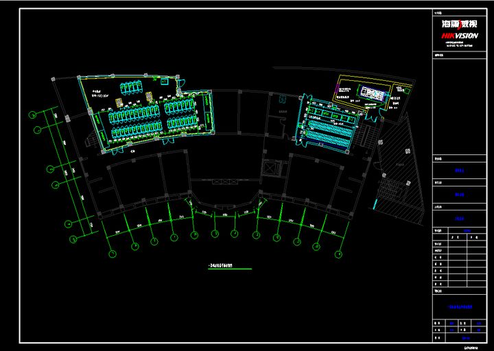 海康威视监控机房设计图纸,海康威视平面设计