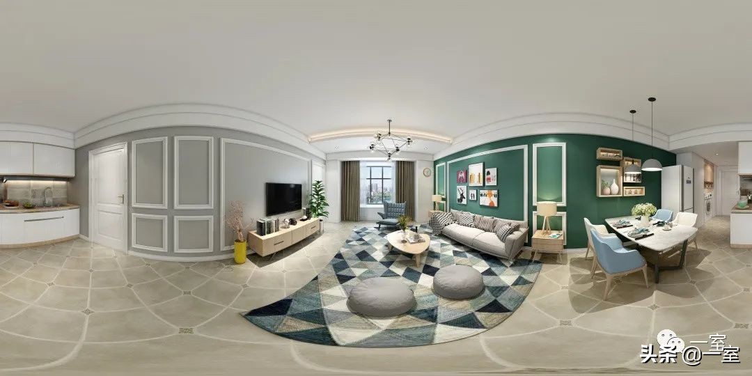 全景效果图最大的,如何出全景效果图