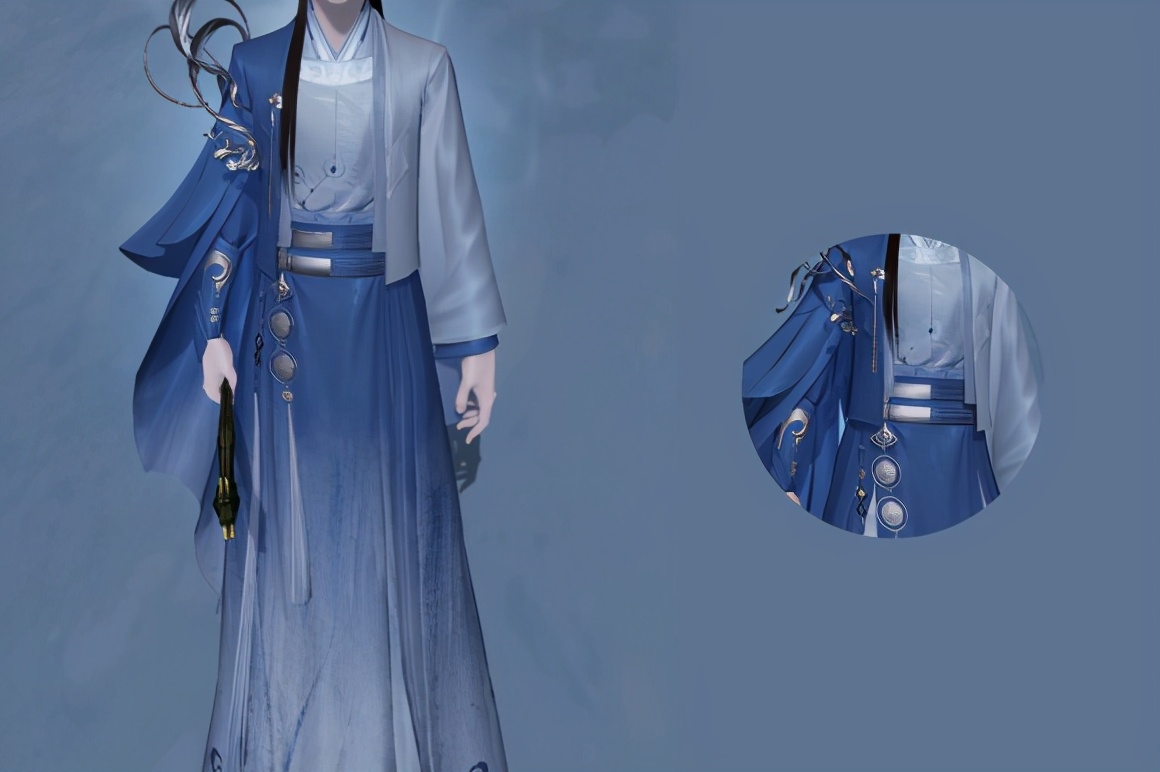 天刀手游成女时装染色推荐,天刀手游沧海烟霞染色