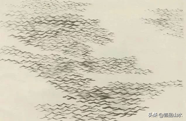 国画山水的水的画法,国画水的画法视频教程