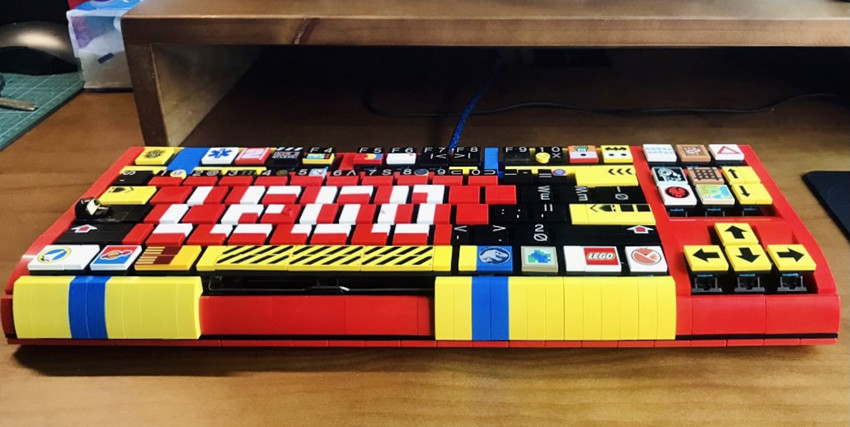 乐高机械键盘手工,乐高键盘值得买