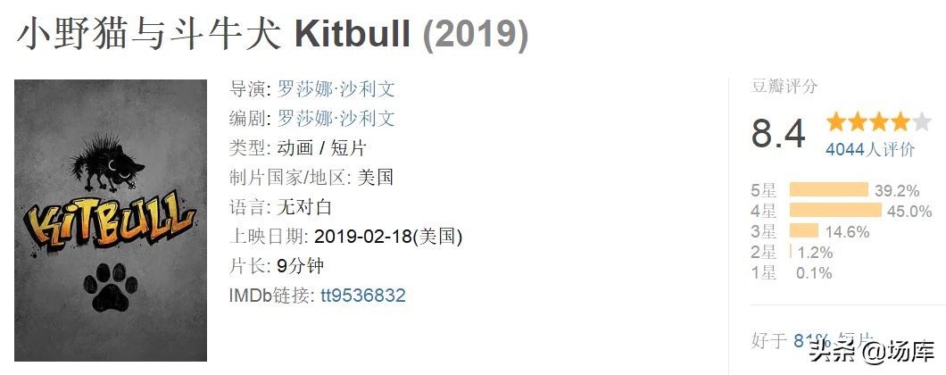 3分钟看完豆瓣高分短片,9部有趣的高分短片