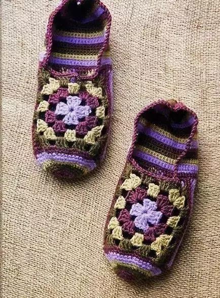 奇织妙想编织大课堂钩针编织拖鞋,钩针拖鞋花样图案大全简单又漂亮