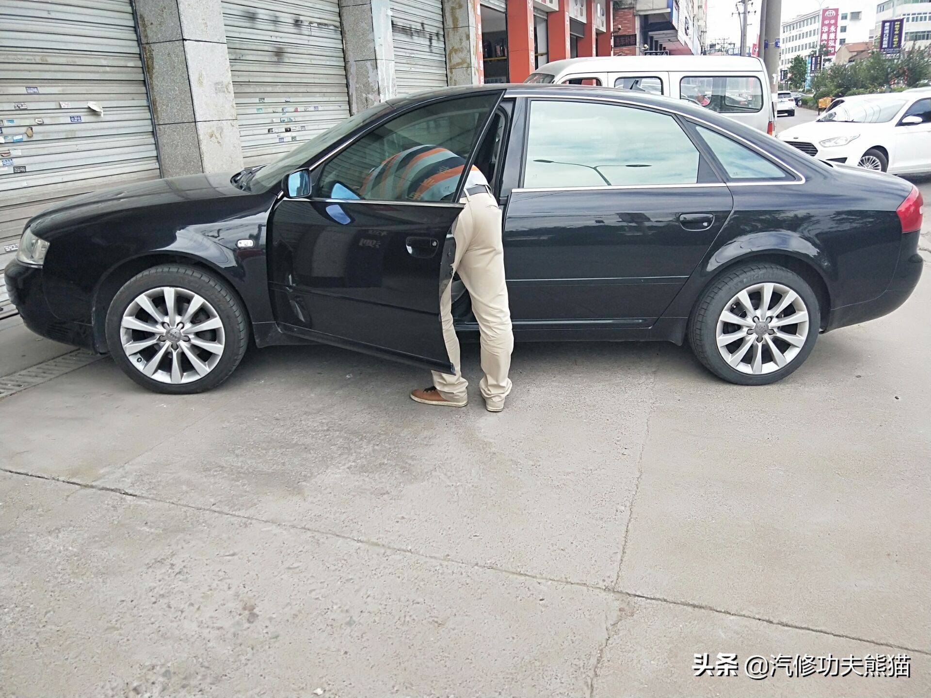 奥迪a61.8发动机大修费用,老款奥迪a6六缸发动机大修全过程