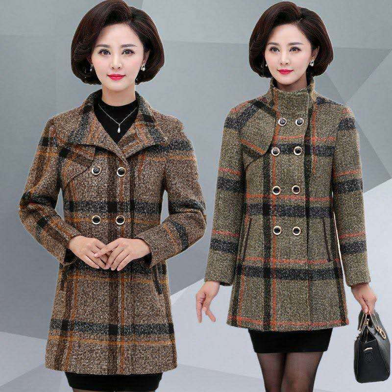 中长款皮衣女装加绒加厚中年妈妈,皮衣加绒外套女中老年人短款