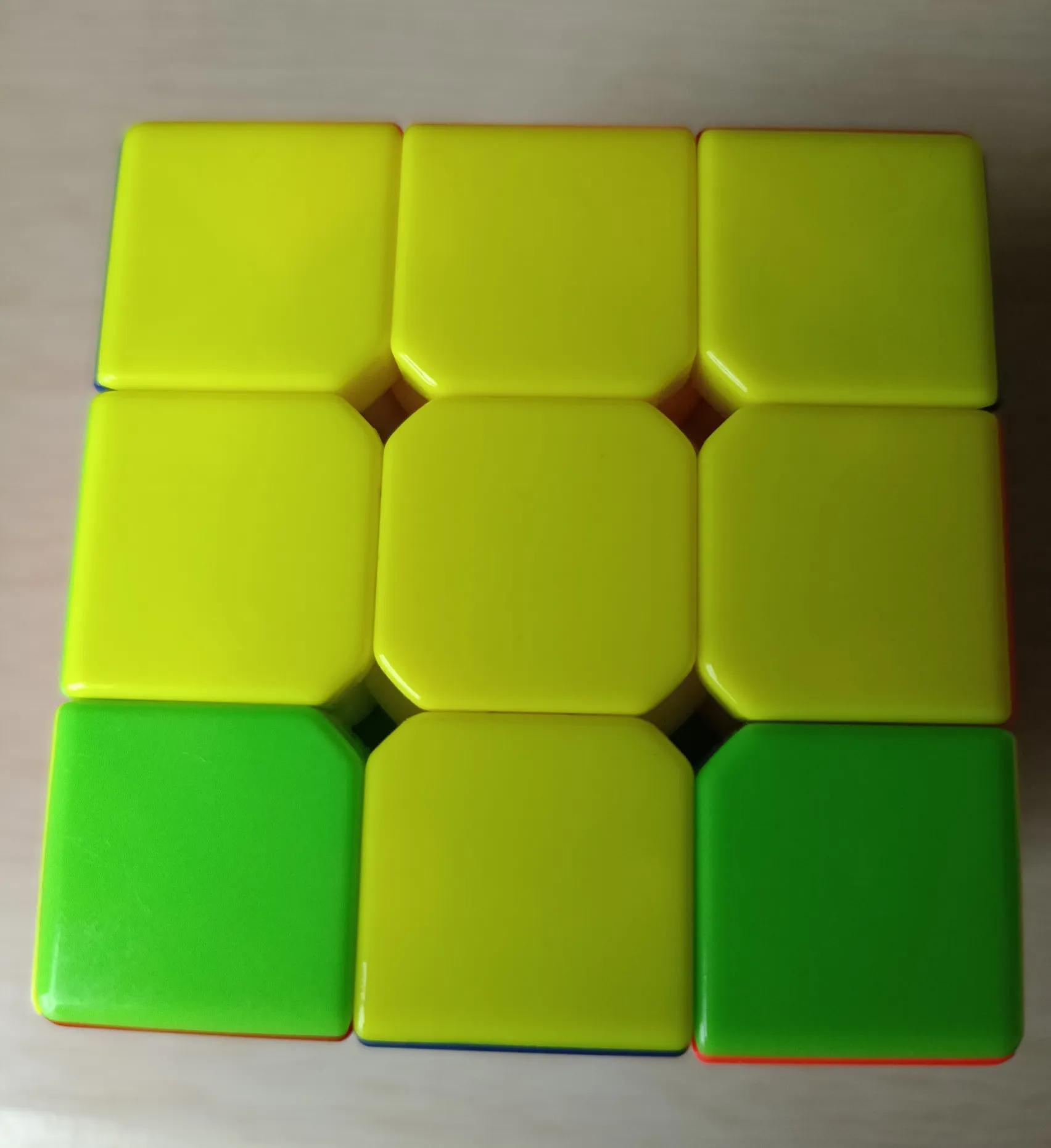 三阶魔方cfop复原法,魔方三阶黄色十字架复原