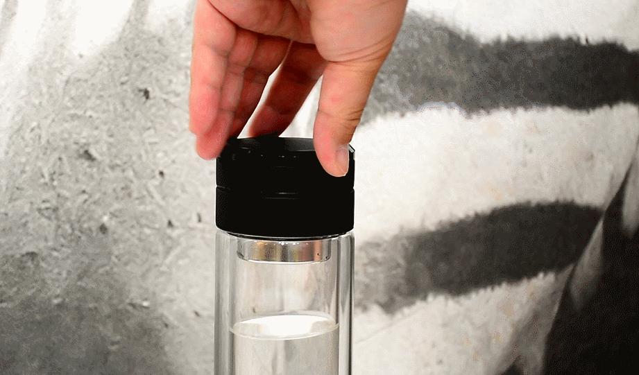 希诺茶水分离杯上盖旋转,希诺茶水分离杯上盖拆解