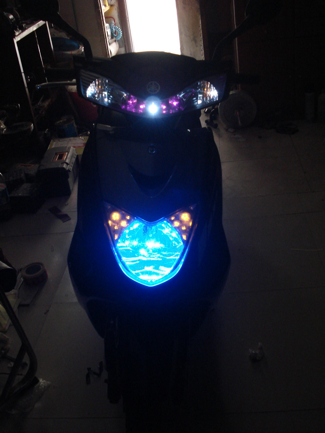 前天说了我买的铃木UY125今天说别样乐趣：雅马哈迅鹰125