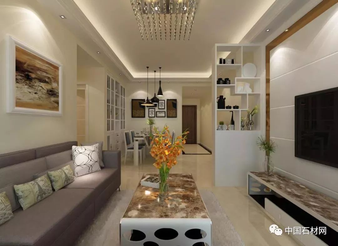 大理石茶几怎么样的才好看,玻璃茶几好还是大理石的茶几好