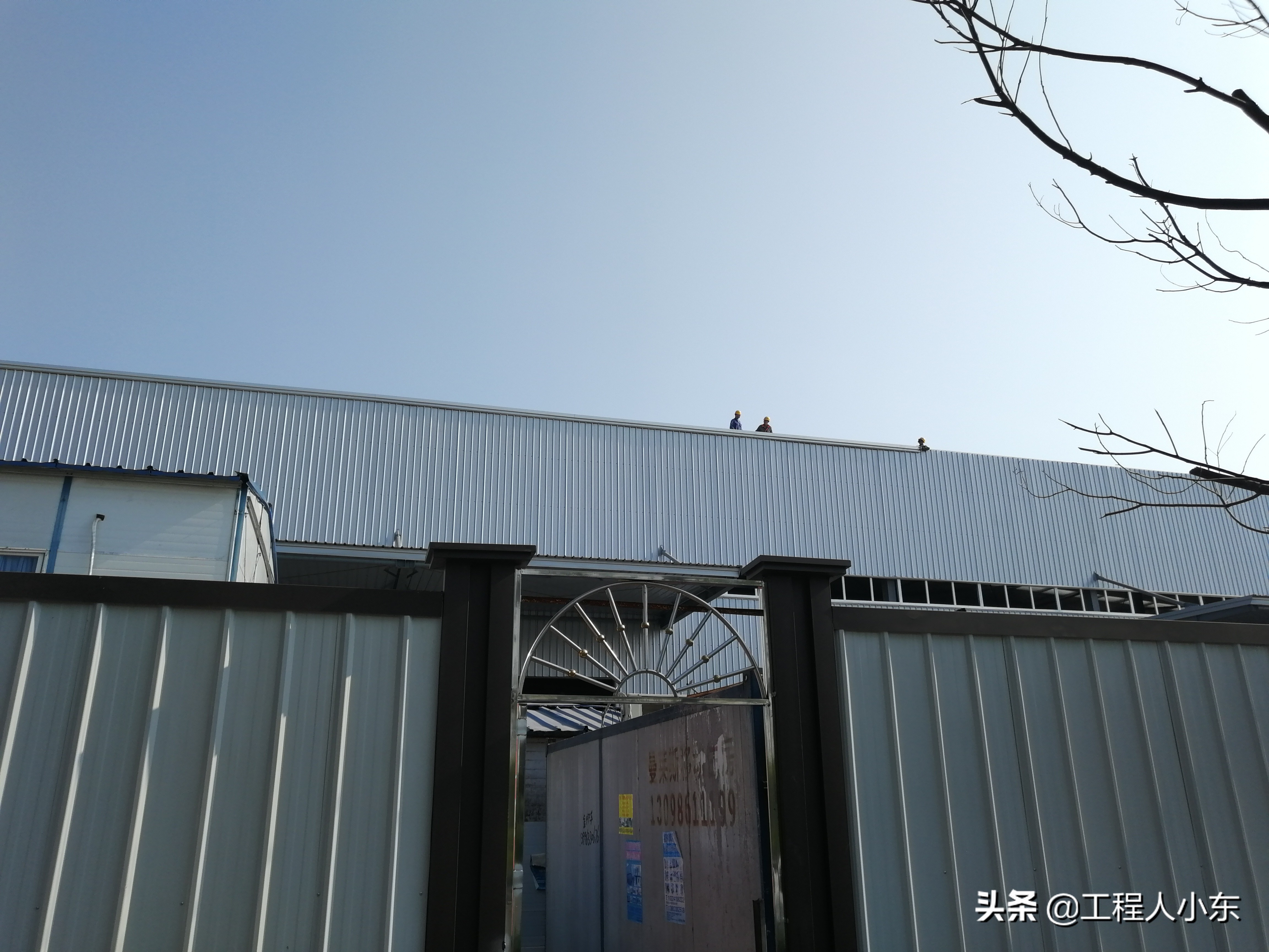 讲解钢结构厂房图,钢结构厂房基础施工动画演示