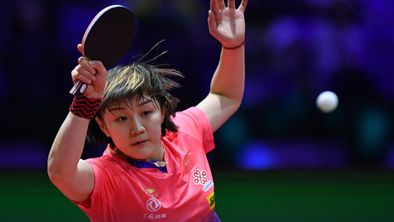 女乒陈梦照片大全,女乒新人王陈梦