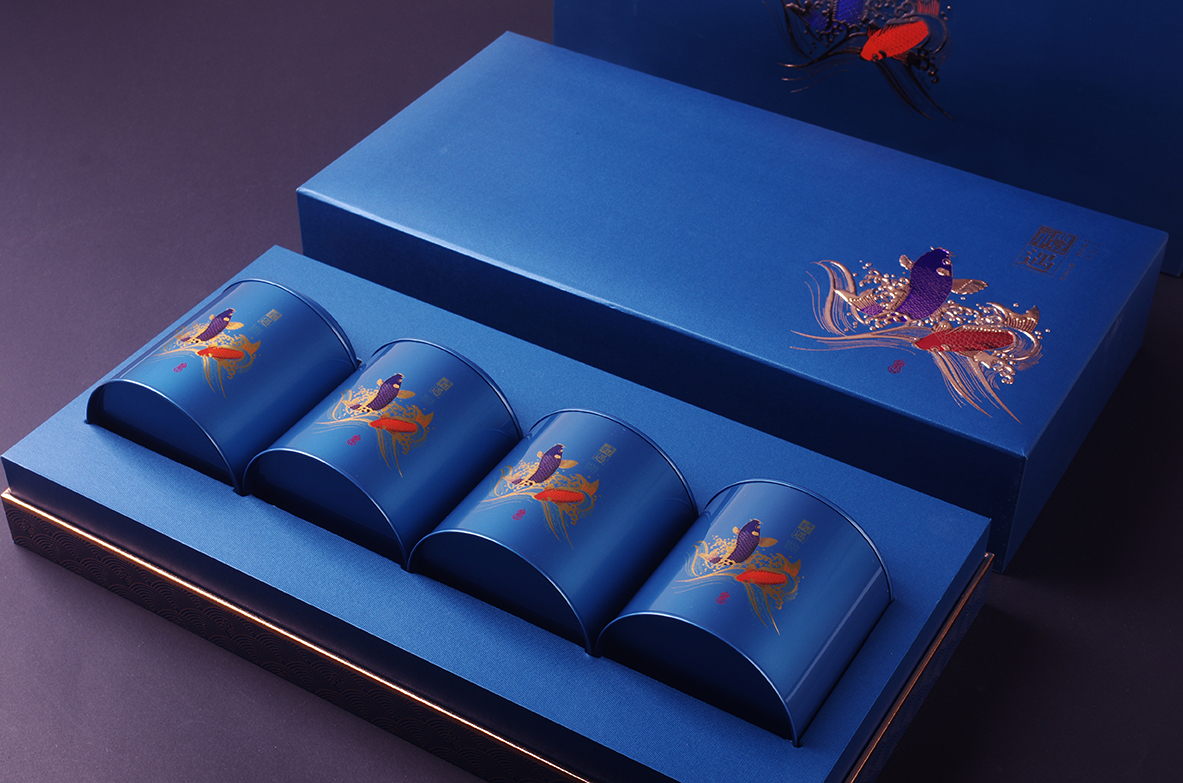 高级茶叶礼盒设计,3d立体浮雕茶叶礼盒