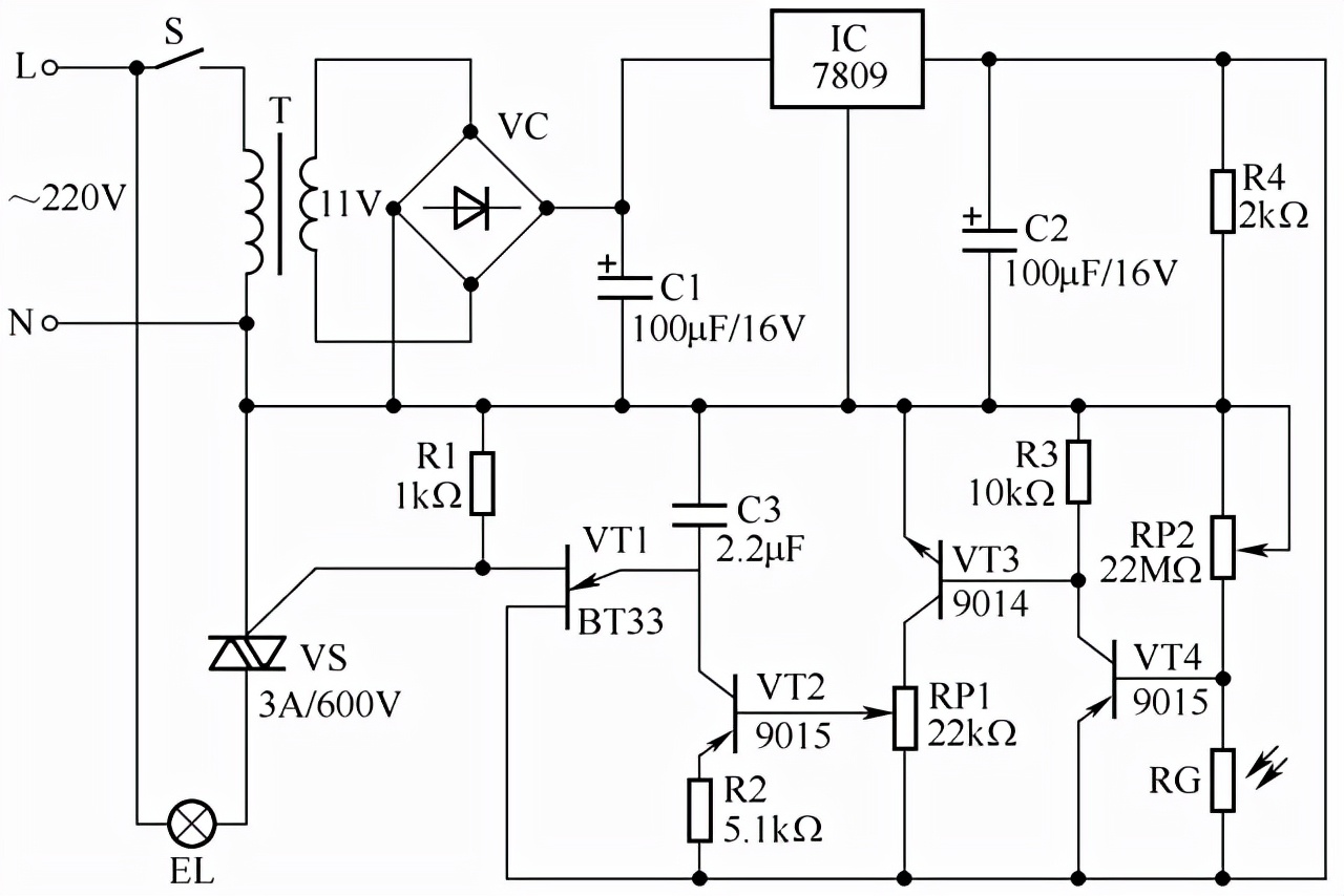 照明双控原理,照明灯双控开关怎么接