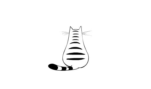 猫咪一直伸舌头舔是什么意思,猫咪舔手并咬是什么意思