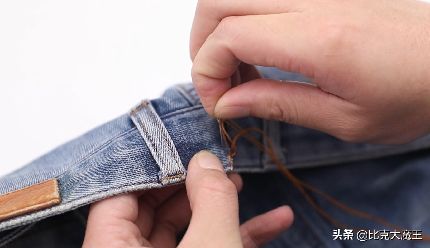 牛仔裤裤腰太大怎么剪掉小妙招,牛仔裤腰太小怎么换裤腰