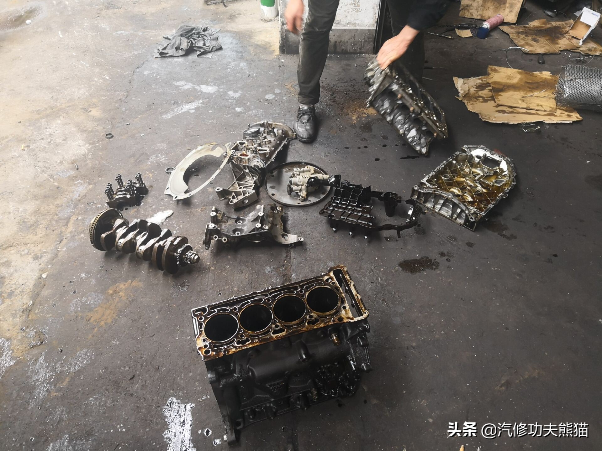 昊锐ea888二代换正时链条,昊锐ea888漏机油的地方是哪些